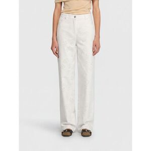 Semicouture Jeans Woman Milk